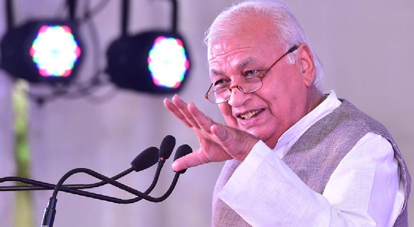 governor arif mohammad chancellor