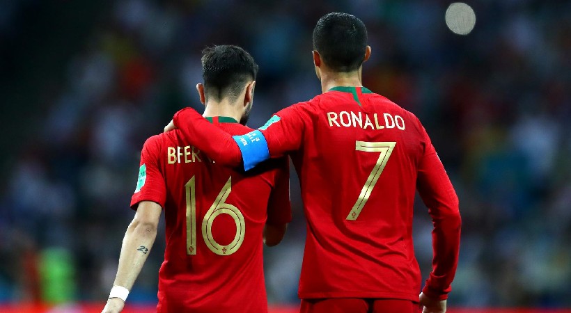 cristiano ronaldo bruno fernandes