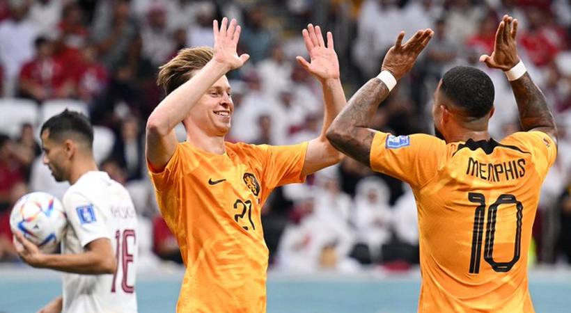 fifa world cup Netherlands beat Qatar
