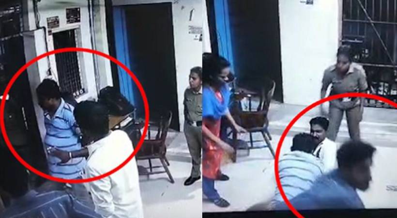 Kilikollur Police beating Soldier in High Court