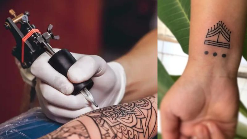 mother arrested for tattooing her kid's hand