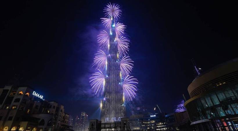 UAE New Year celebrations