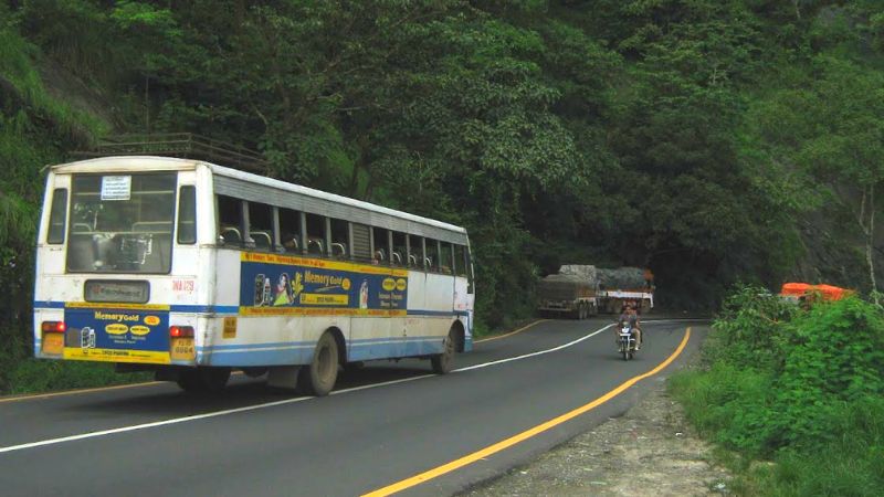 Traffic ban at Attappady churam road