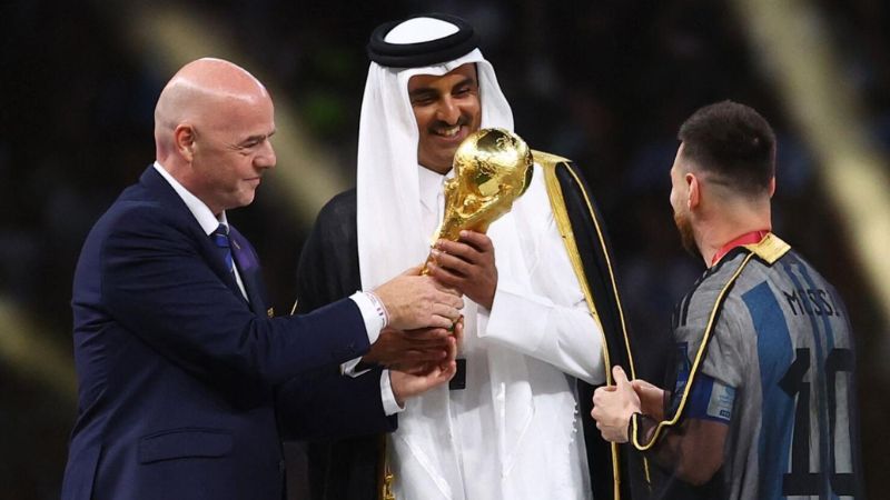 saudi king congratulate qatar for world cup success
