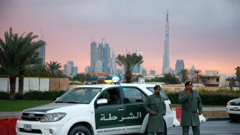 dubai emirati stabbed to death party with friends
