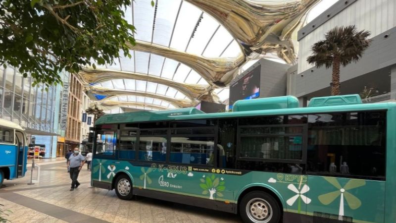 KPTC received first electric bus in Kuwait