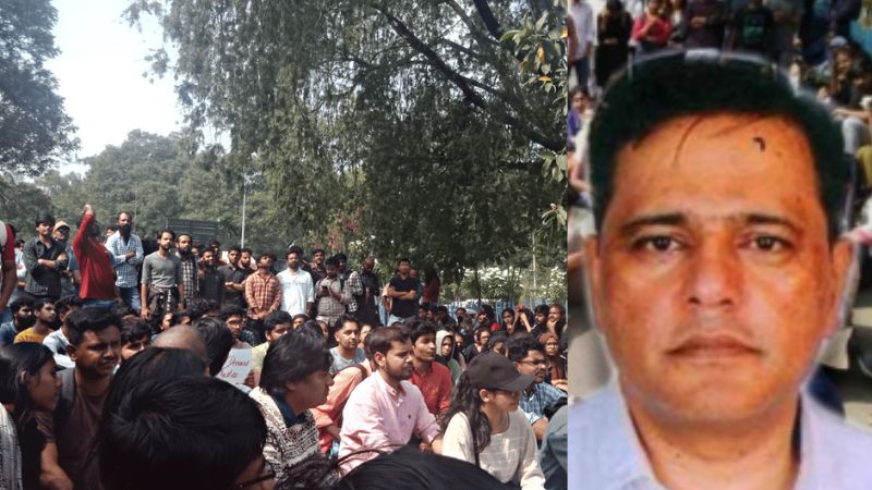 hyderabad university professor arrested for sexual assualt