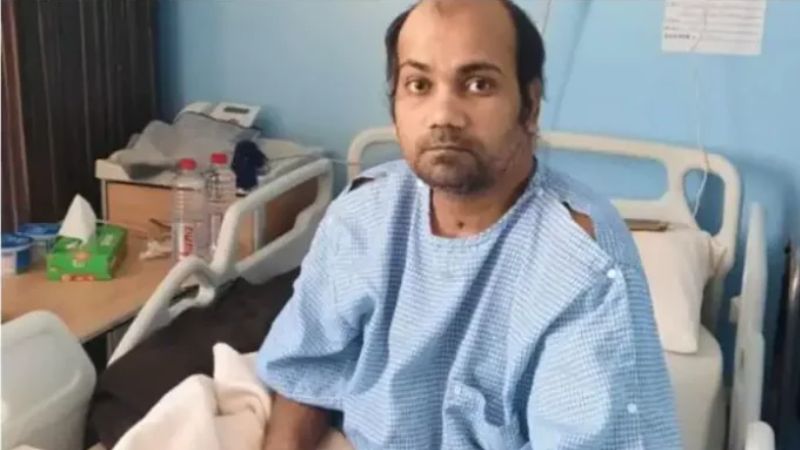 malayali social workers brought UP native to home after suffering from paralysis saudi