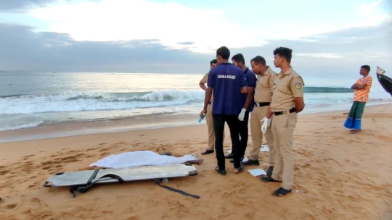 missing students dead body found from seashore