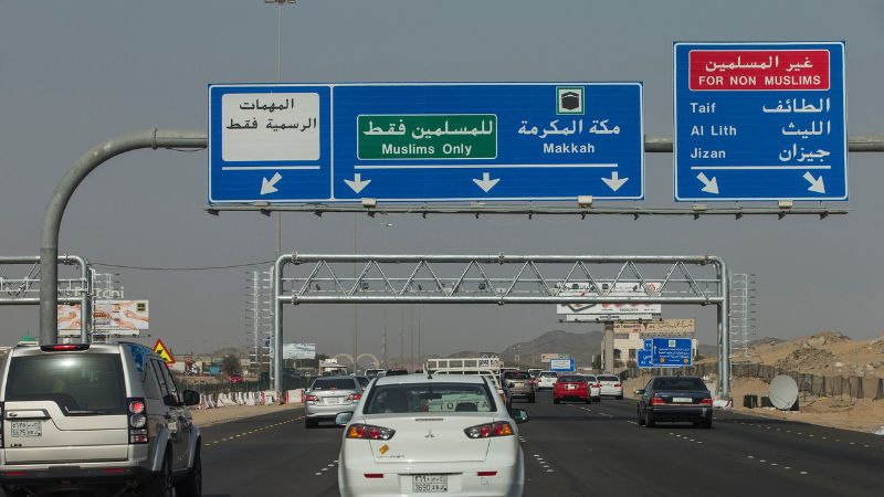 traffic control at makkah and madina in hajj time