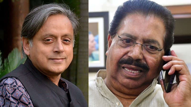 pc chacko welcome shashi tharoor to ncp