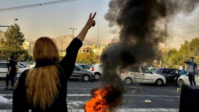 Iranian police targeted on female protestor's in breasts and genitalia