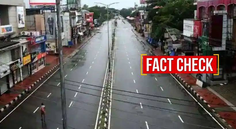 again lockdown in india 24 fact check