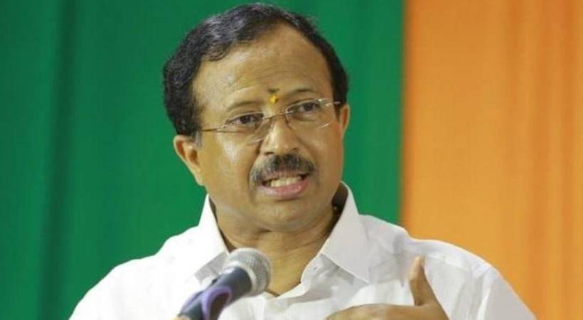V Muraleedharan criticizes Pinarayi Vijayan