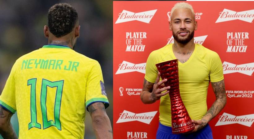 FIFA World Cup Neymar best player south korea vs brazil