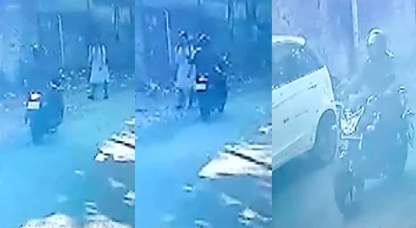 attacks women bike thiruvananthapuram