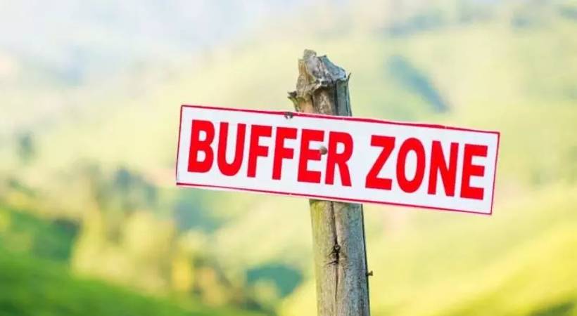 buffer zone issue Case against 98 people