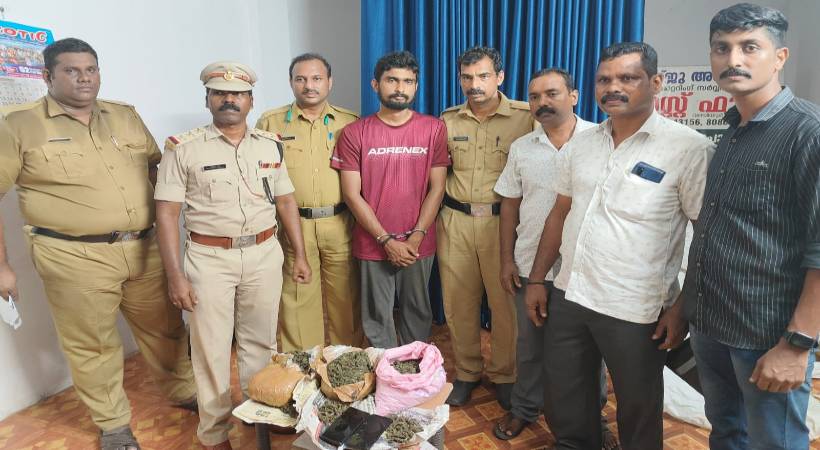 Excise arrests young man ganja case attingal