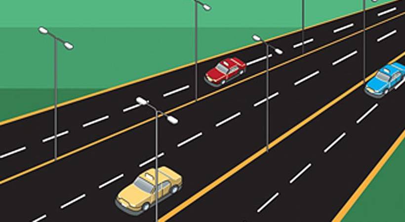 how to drive in 4 lane road kerala