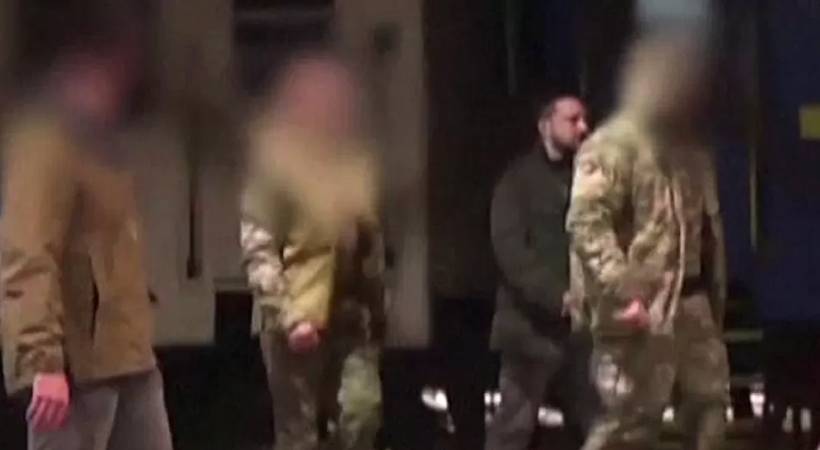 how zelensky reached Washington