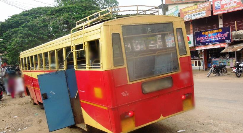 student beaten by KSRTC employee