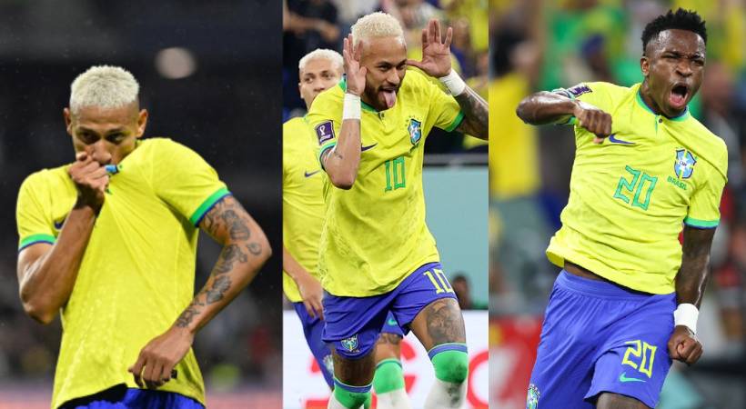 FIFA World Cup Neymar, Vinicius Jr. Richarlison Goals Give Brazil Early Lead vs South Korea