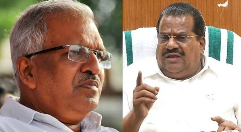 P Jayarajan against EP Jayarajan Resort construction Kannur