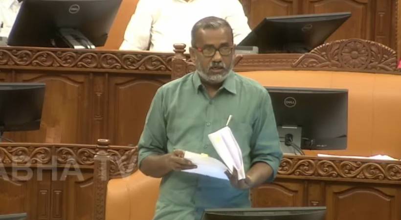 p prasad reply on adjournment motion