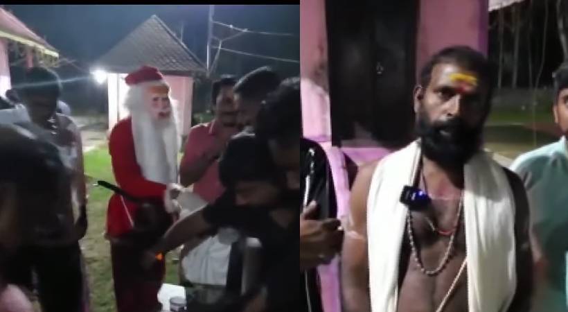 pathanapuram temple served payasam for christmas carol