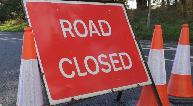 road closed from thriuvananthapuram model school to thampanur