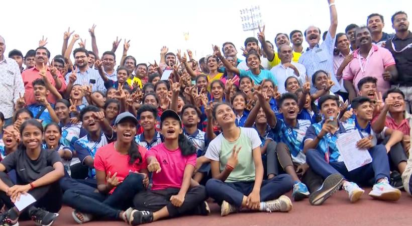school athletic meet palakkad won