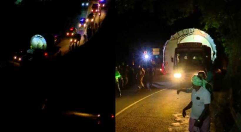 trailer reached lakkidi wayanad transportation restored