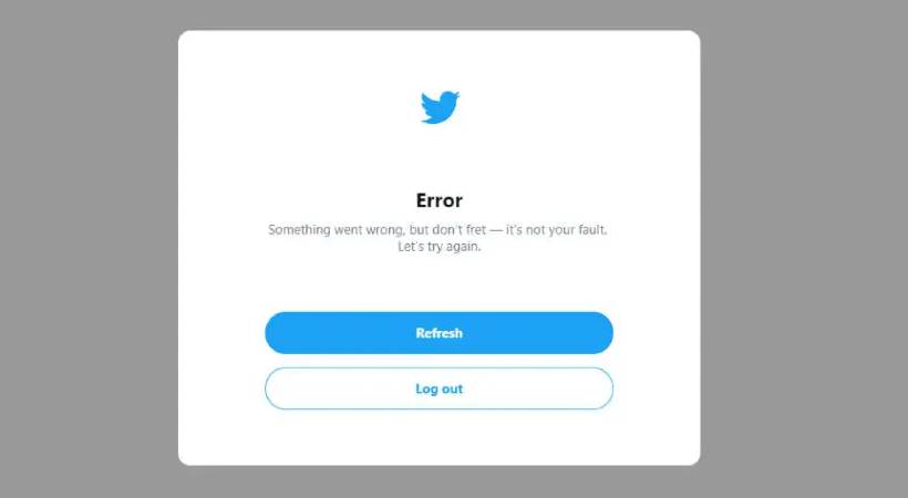 twitter down for users