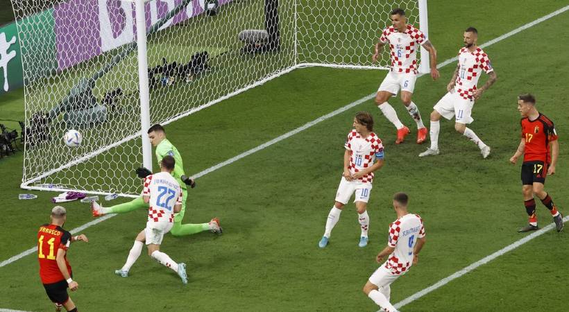 FIFA World Cup Croatia 0-0 Belgium
