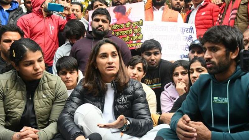 sports players invited for discussion in sexual allegation against WFI president