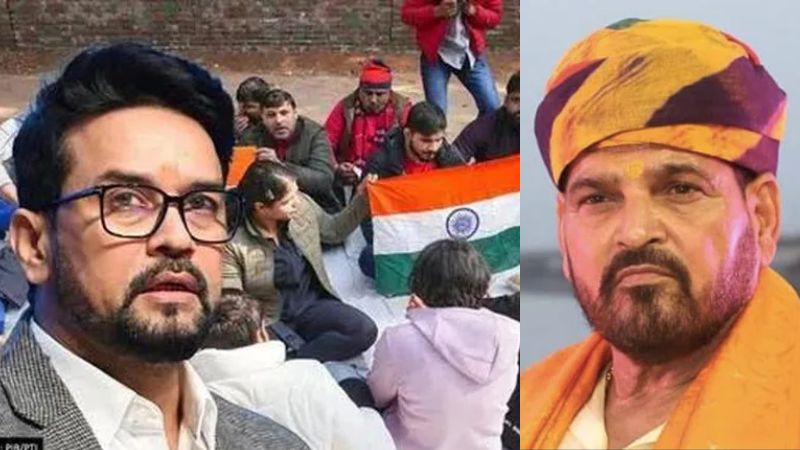 brij bhushan sharan singh will step aside till probe over