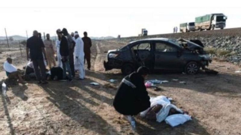 6 of malayali family injured in a car accident saudi arabia