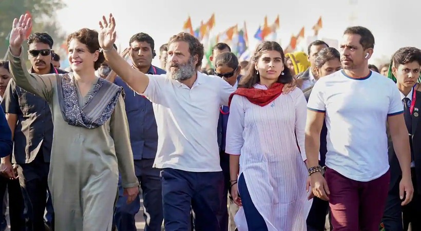 Ambani Adani bought leaders but couldn’t buy my brother; Priyanka Gandhi