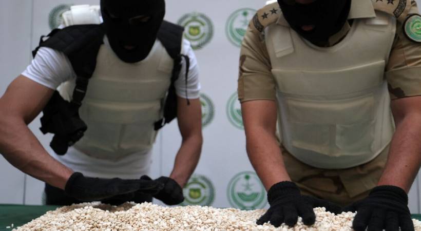 Drugs seized at Saudi-Yemen border