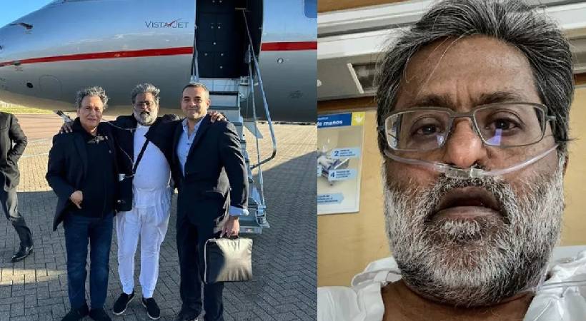 Lalit Modi Hospitalized
