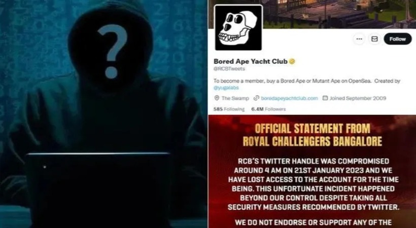 Royal Challengers Bangalore's Twitter account hacked