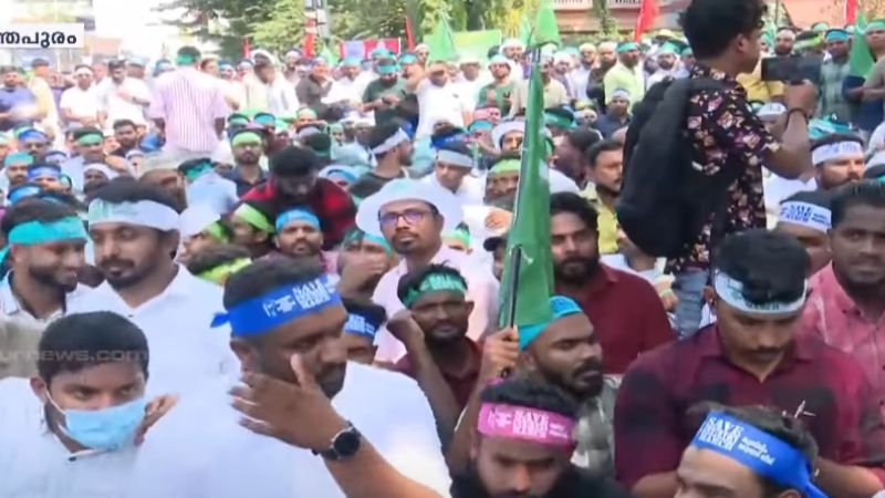 attack between police and youth league workers