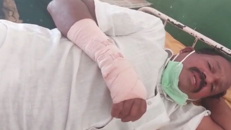 : Complaint that young man was beaten up by police