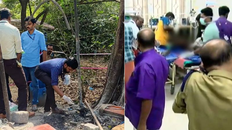collector's report says it was a fire accident at sabarimala
