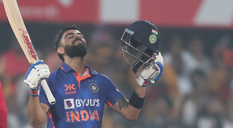 virat kohli century sachin