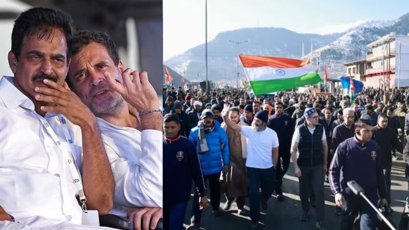 what is the reason for Jado Yatra security withdrawal asks KC Venugopal
