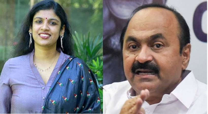 VD Satheesan reaction on Chintha Jerome's salary