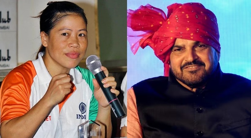 Mary Kom, Brij Bhushan Sharan Singh
