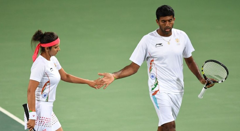 Saniya Mirza and Rohan Bopanna