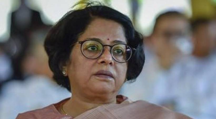 justice indu malhotra visits sabarimala